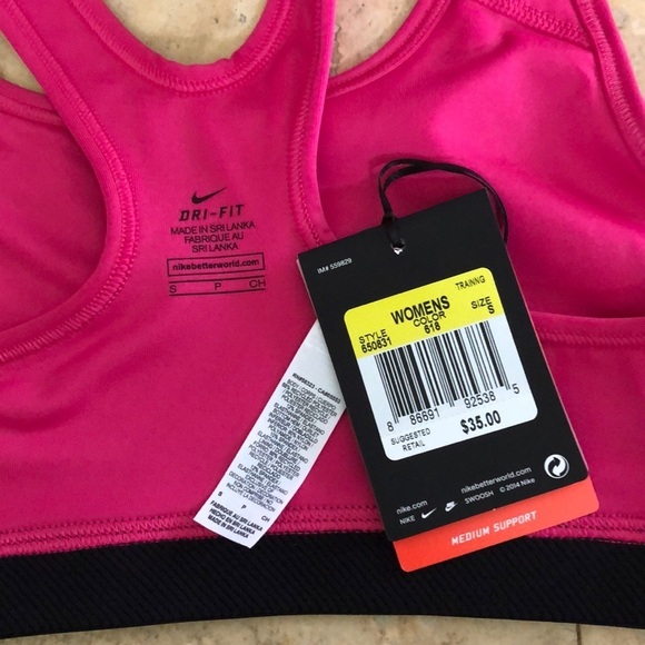 Nike Pro Sports Bra - Picture 3 of 4